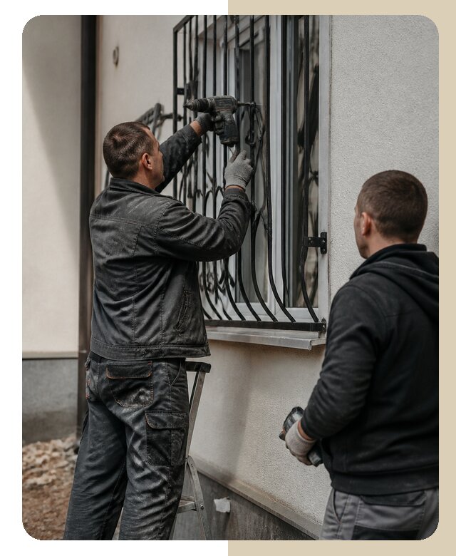Установка наружных решеток в Вязниках от 5235 р. | Дверной